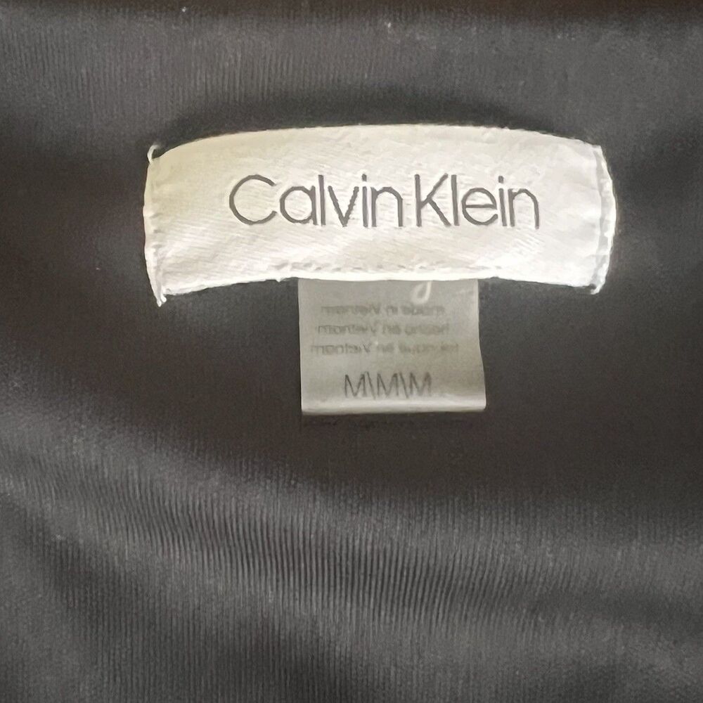 Calvin Klein Black White Tank Top Cami Women’s M - Picture 2 of 5